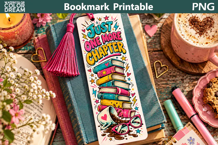 Book Lover bookmark | Book Quote Sublimation