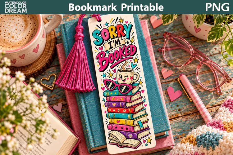 Book Lover bookmark | Book Quote Sublimation