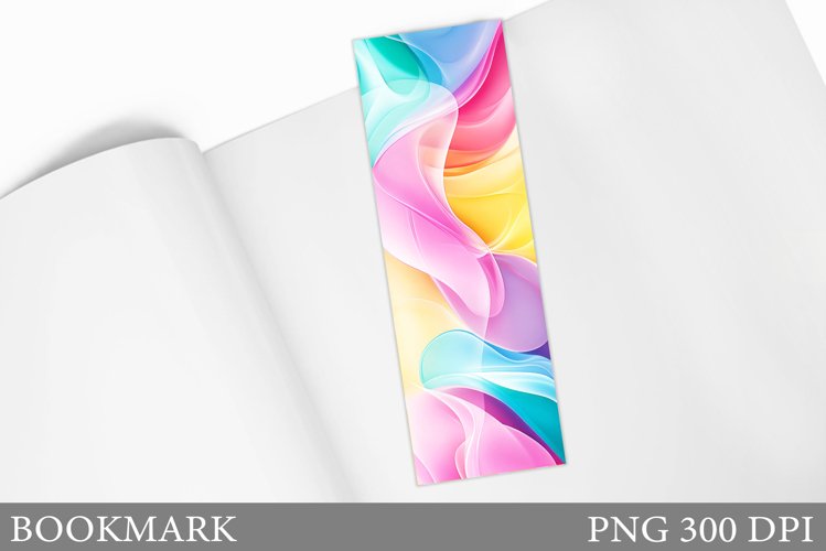 Abstract Bookmark Sublimation. Abstraction Bookmark Design example image 1
