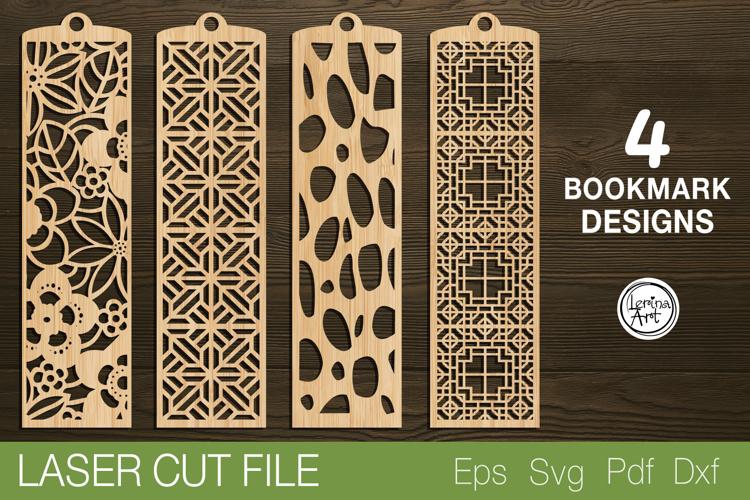 Bookmark Laser Cut SVG |Bookmark Template