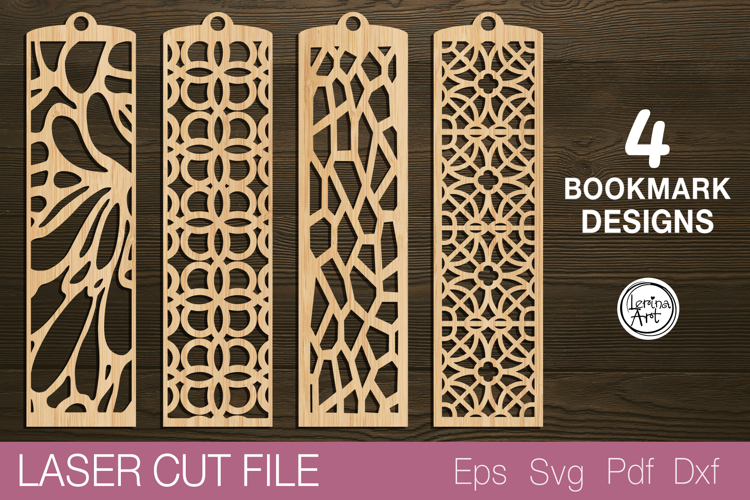 Bookmark Laser Cut SVG |Bookmark Template