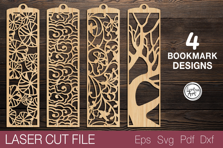 Bookmark Laser Cut SVG |Bookmark Template