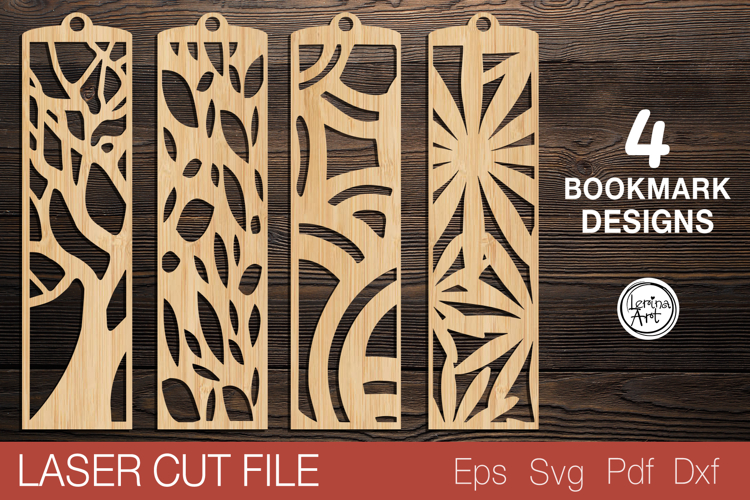 Bookmark Laser Cut SVG |Bookmark Template