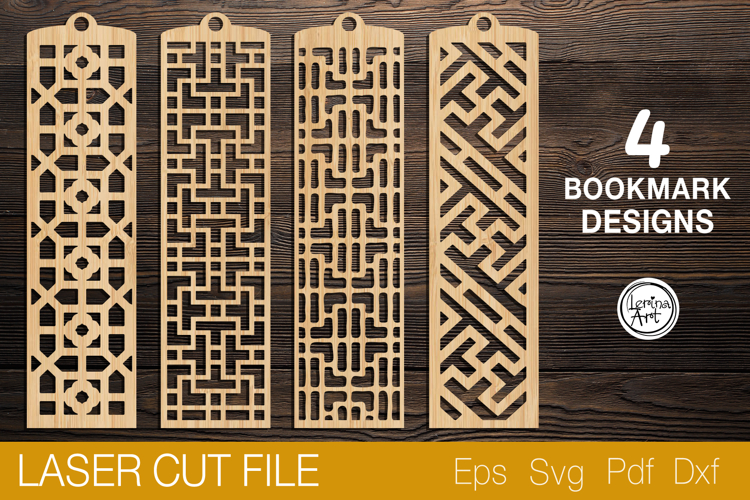 Bookmark Laser Cut SVG |Bookmark Template