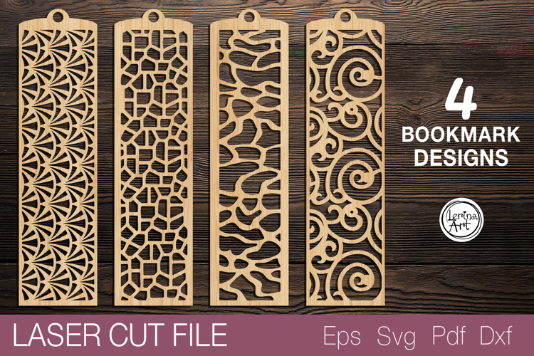 Bookmark Laser Cut SVG |Bookmark Template