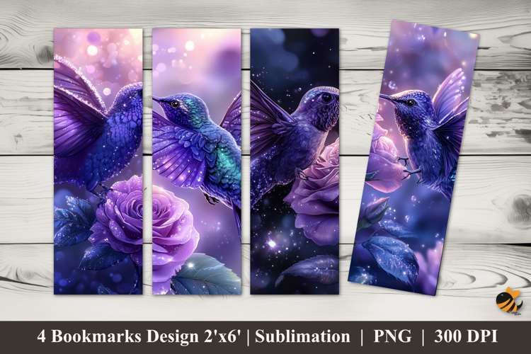 Natural Luxury Bookmarks Sublimation Design