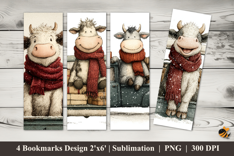 Gift Delivery Bookmarks Sublimation Design