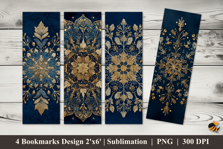 Sacred Geometry Bloom Bookmarks Sublimation Design