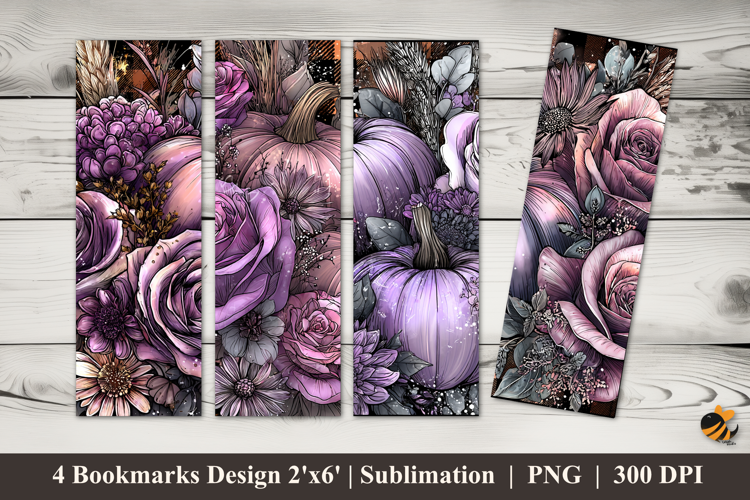 Halloween Components Bookmarks Sublimation Design
