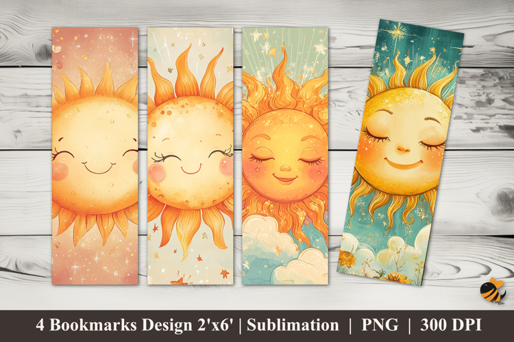 Mentaris Smile Bookmarks Sublimation Design