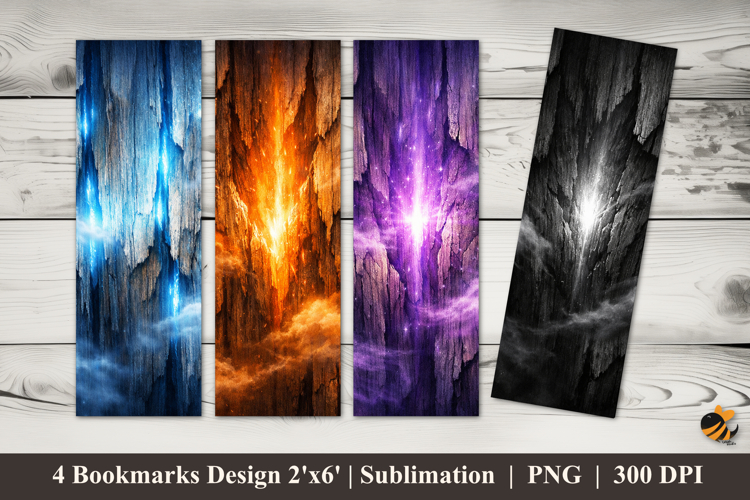 Mystic Plank Bookmarks Sublimation Design