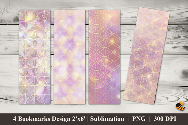 Radiant Symmetry Bookmarks Sublimation Design