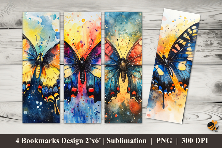 Watercolor Butterfly Clipart Image 14