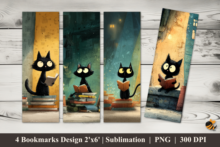 Tiny Scholar Bookmarks Sublimation Design