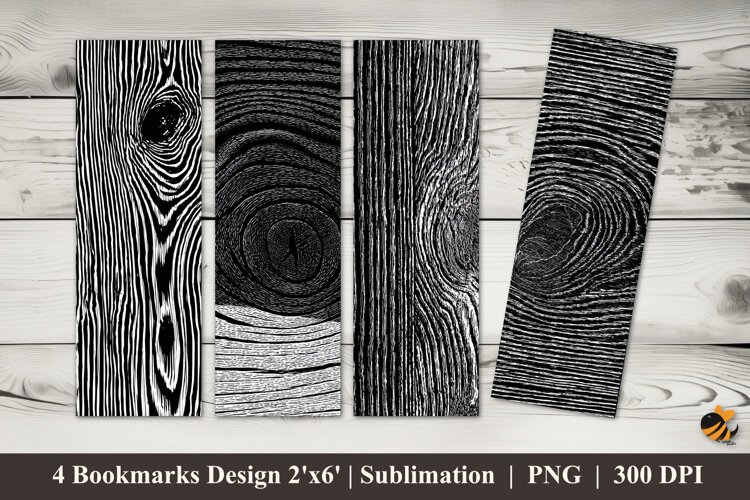 Texture Details Bookmarks Sublimation Design example image 1