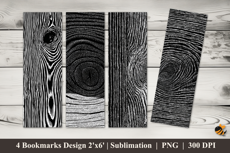 Texture Details Bookmarks Sublimation Design