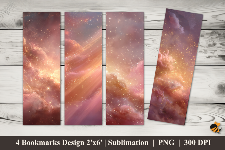 Mystic Star Bookmarks Sublimation Design