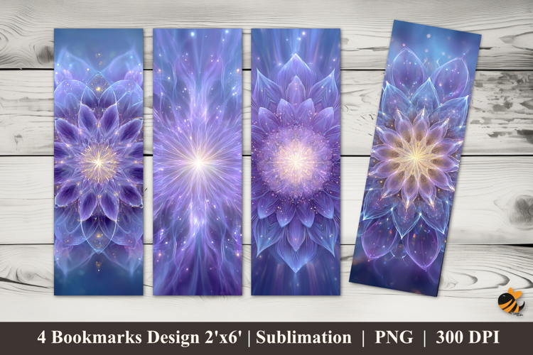 Luminous Thread Bookmarks Sublimation Design