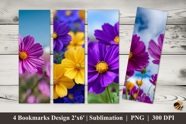 Clarity of Nature Bookmarks Sublimation Design