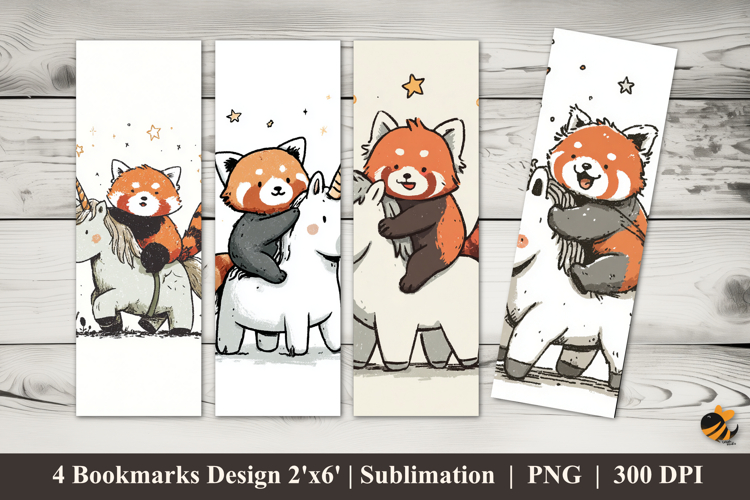 Animal Joy Bookmarks Sublimation Design