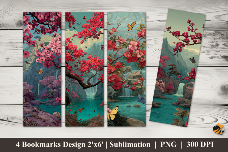 Outback Paradise Bookmarks Sublimation Design