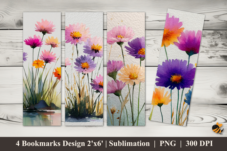 Watercolor Flowers Image 16