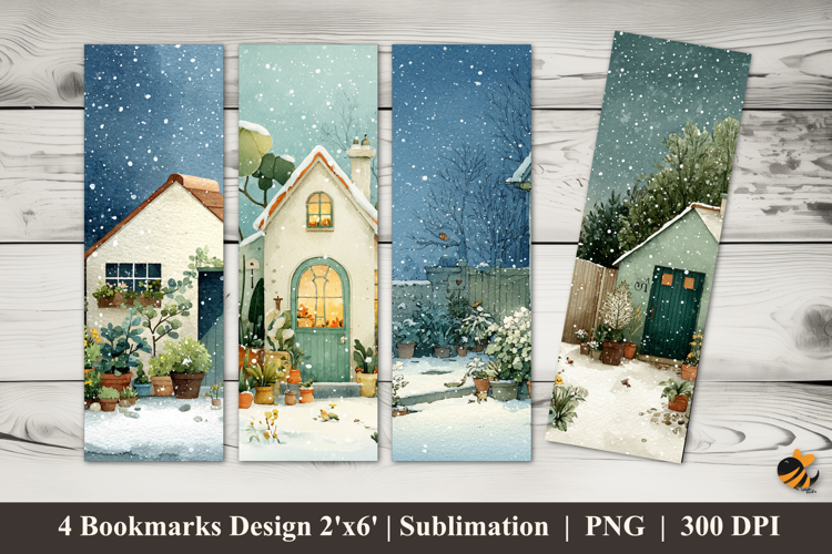 Tropical Home Bookmarks Sublimation Design