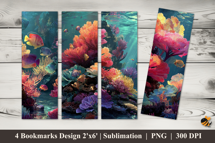Real Underwater Coaster Sublimation Designs