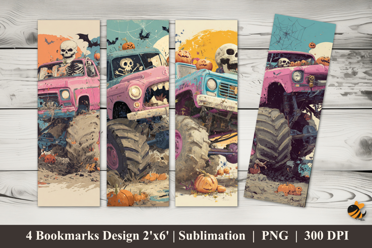 Autumn Fun Bookmarks Sublimation Design