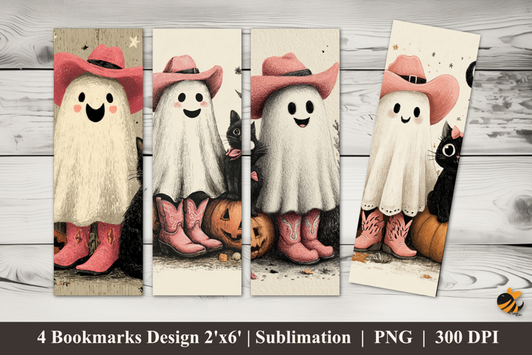 Spooky Night Bookmarks Sublimation Design