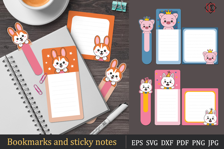 Bookmarks and sticky notes