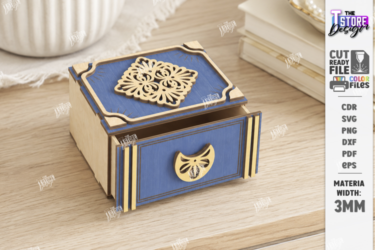 Books Home Decor Laser Cut | Wooden Book Box | Home Decor