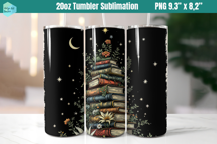 20 OZ Tumbler Sublimation | library sublimation