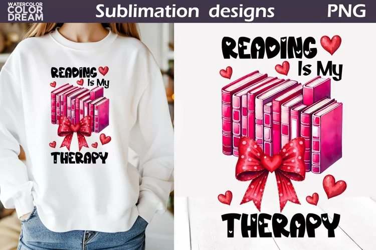 Books Valentine Sublimation | Pink Book Valentine