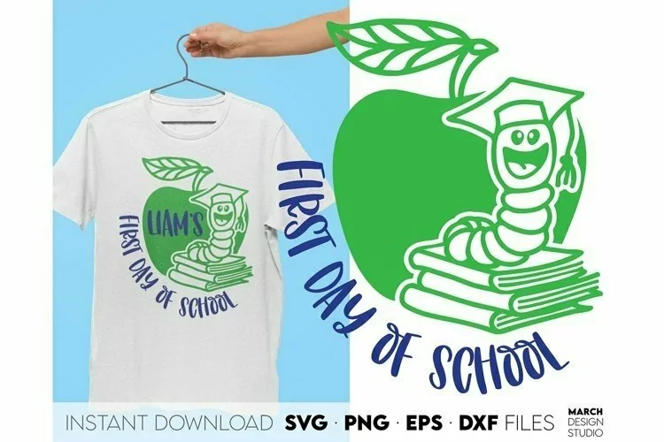 Hello School PNG | First Day Of School SVG | Sublimation PNG