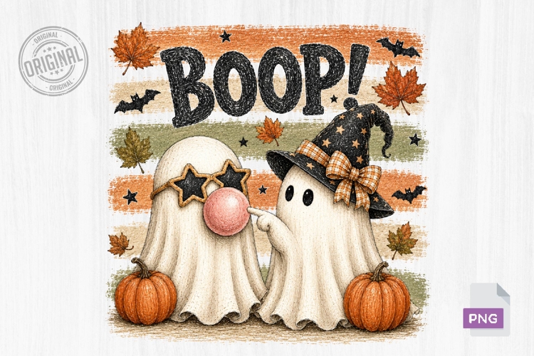 Boop Ghost Friends PNG