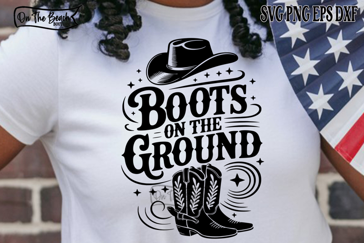 Boots On The Ground SVG Where Them Fans At SVG PNG Cut File