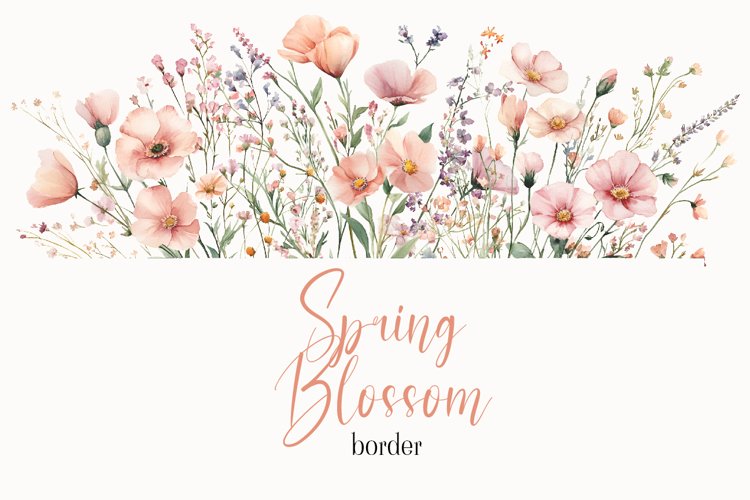 Flowers Border Clipart Image 10