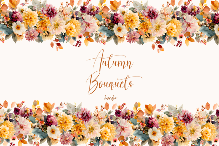 Flowers Border Clipart Image 19
