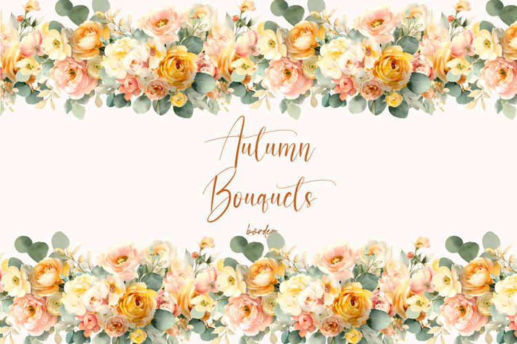 Flowers Border Clipart Image 18