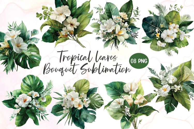 Jungle Leaves Clipart Image 3