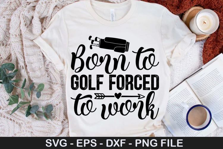 Golf Silhouette Image 6