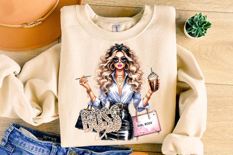 Boss Babe PNG, Boss Lady PNG, Girl Boss PNG, Boss Mom PNG