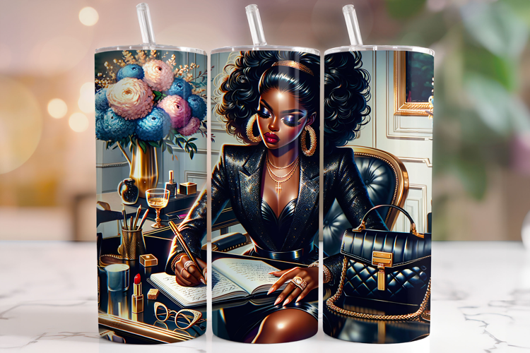 Boss Lady Tumbler Wrap, Girl Boss Tumbler, Boss Babe Tumbler
