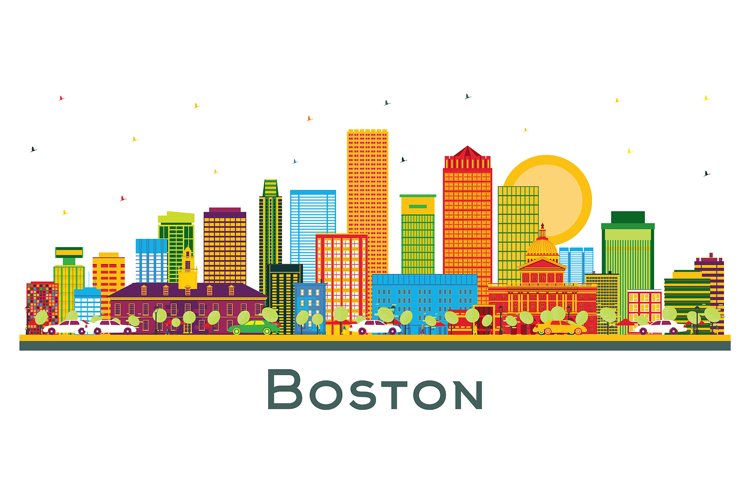 City Skyline Clipart Image 18