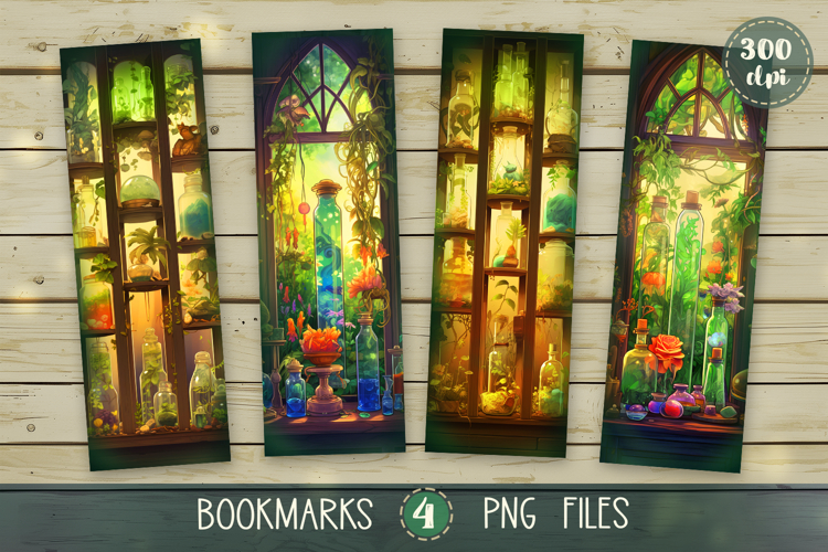 Bookmarks design - Botanical Academy lab.