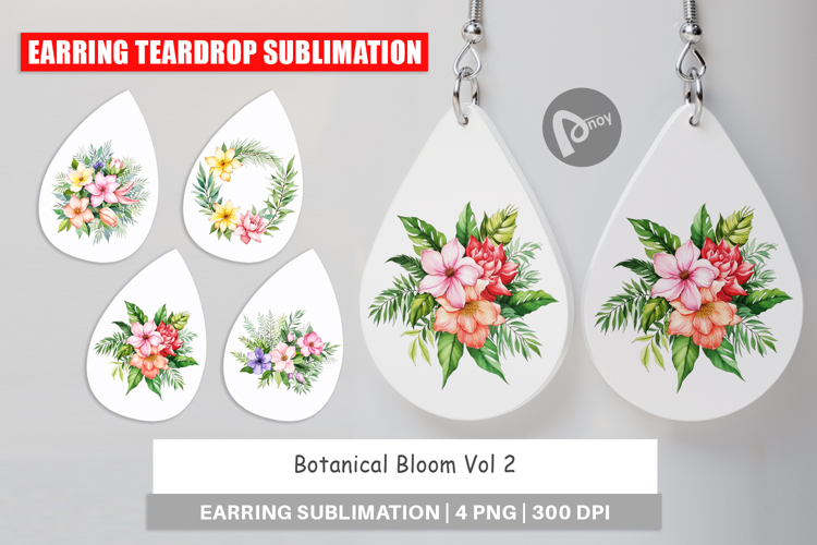 Earring Botanical Bloom