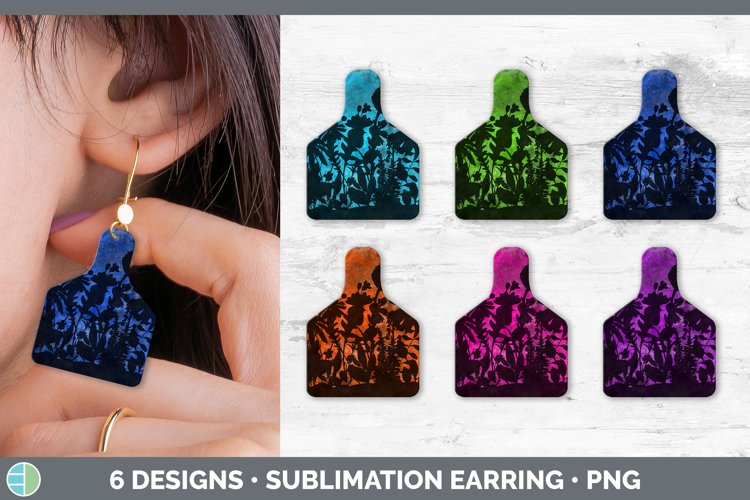 Sublimation Earring Designs Image 23