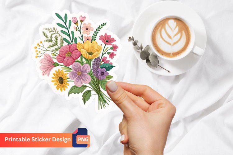 Flower Bouquet Clipart Image 15