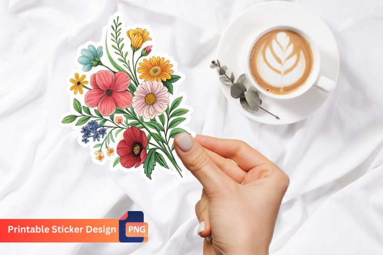 Flower Bouquet Clipart Image 16